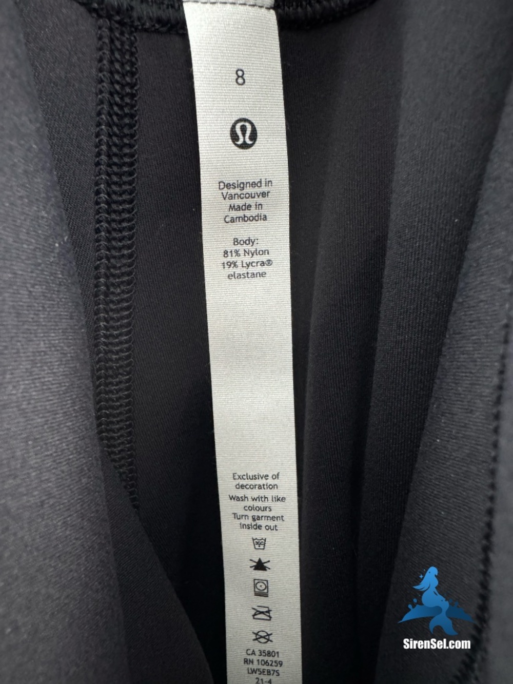 1348 lululemon Align High-Rise Pant 25” Graphic Leggings – Size 8 – Night Sea - Picture 15 of 16